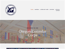 Tablet Screenshot of oregonconsularcorps.us